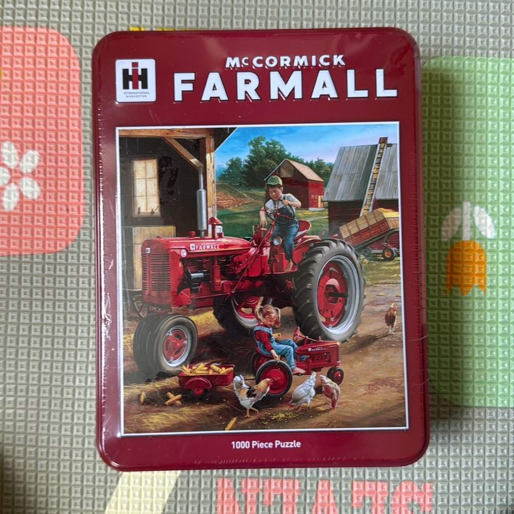 New never opened McCormick farmall 1000 piece puzzle